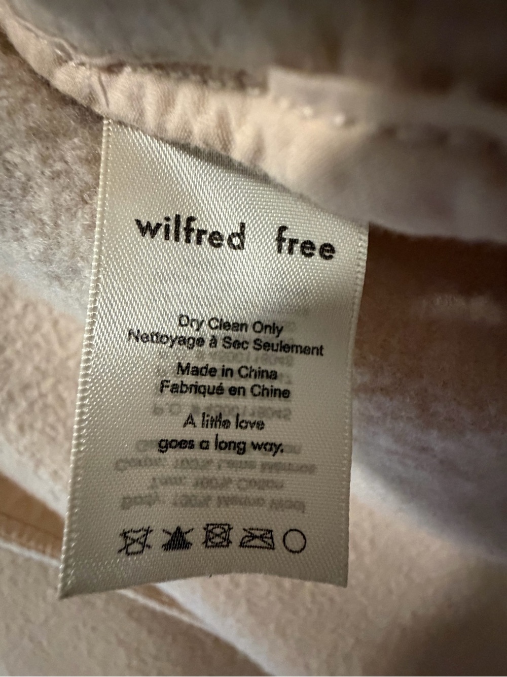 Wilfred Cream Ganna Shirt Jacket - Large - Picture 4 of 5